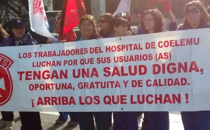 Funcionarios del Hospital de Coelemu anuncian paro por «insostenible» falta de personal, equipamiento e infraestructura