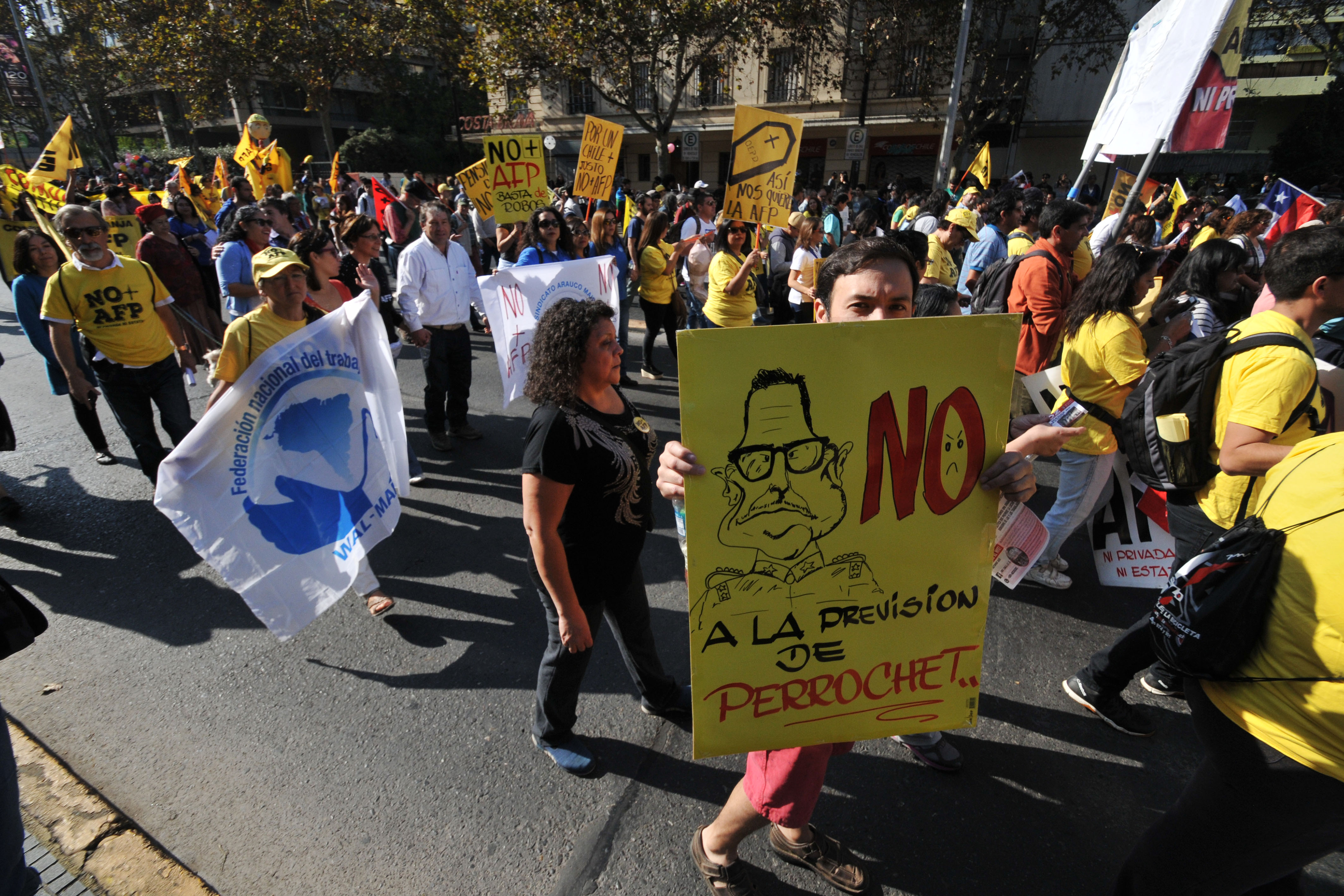 No+AFP volvió a las calles con marchas en 24 ciudades: «Si quieren gobernabilidad, tendrán que responder a la demanda del movimiento social»