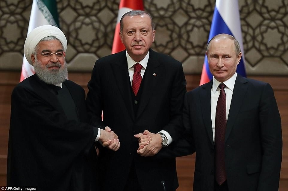 Putin cementa una nueva y poderosa alianza con Irán y Turquía para confrontar a Trump y Occidente