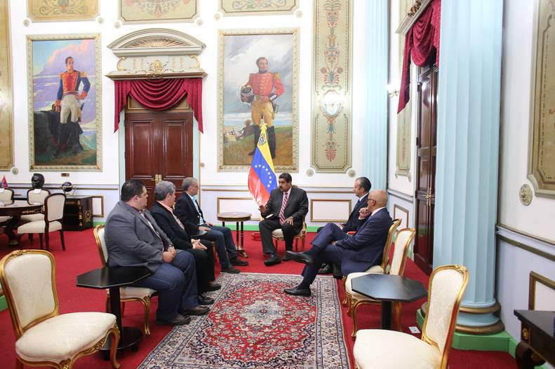 Presidente Maduro se reunió con representantes de Copei