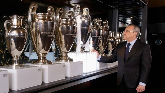 Real Madrid tendrá que agrandar su museo porque no le caben tantas Champions en la sala de trofeos
