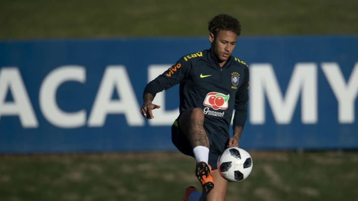 Neymar entrena normalmente y genera expectativas de cara al mundial de Rusia