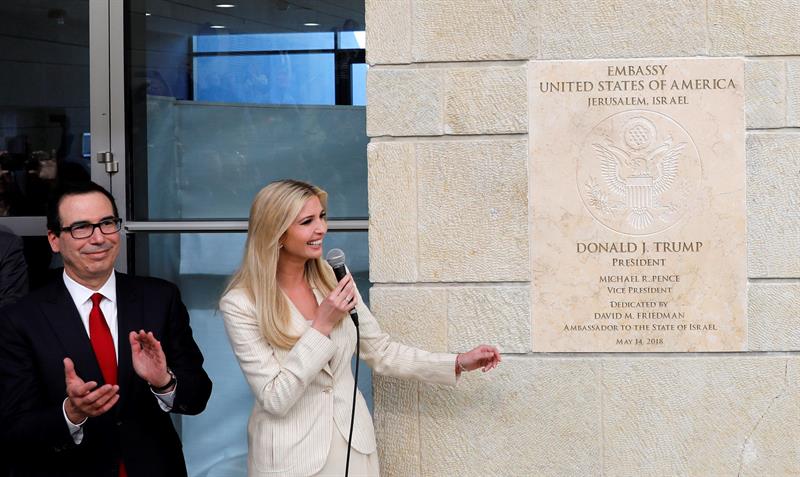 Estados Unidos inaugura su embajada en Jerusalén