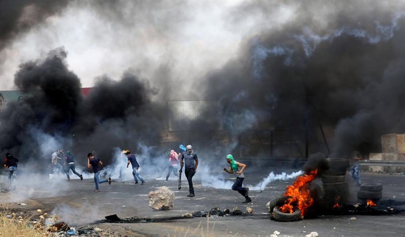 Un palestino muerto en Gaza en nuevas protestas en 70 aniversario de la ‘Nakba’