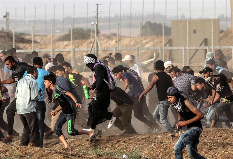 Al menos 122 fallecidos durante las protestas en Gaza