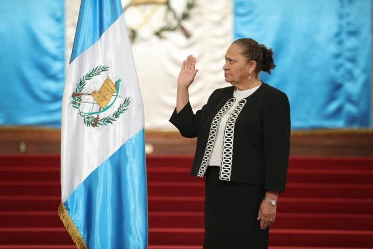 María Porras ha sido nombrada nueva fiscal general de Guatemala