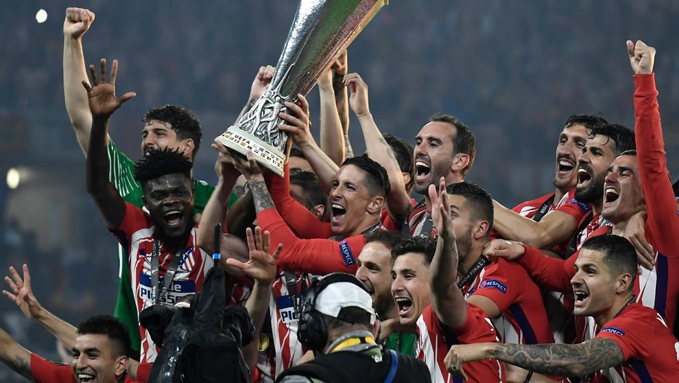Atlético de Madrid se consagró campeón de la Europa League con doblete de Griezman