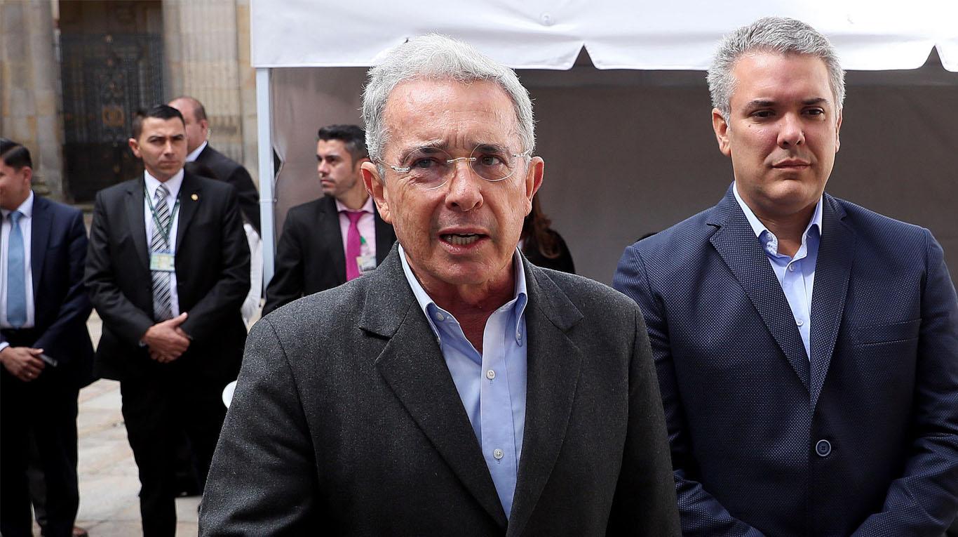 Uribe revela que votó por el candidato Iván Duque