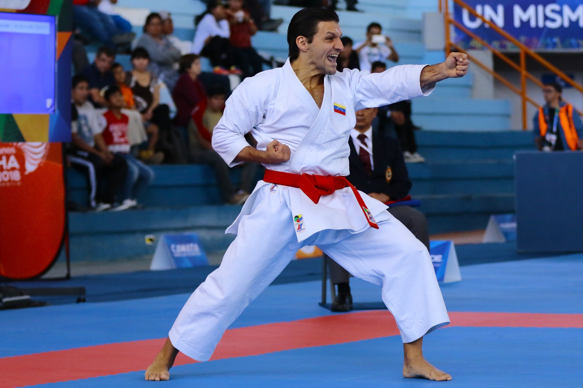Antonio Diaz karate, Venezuela Juegos Suramericanos Cochabamba 2018