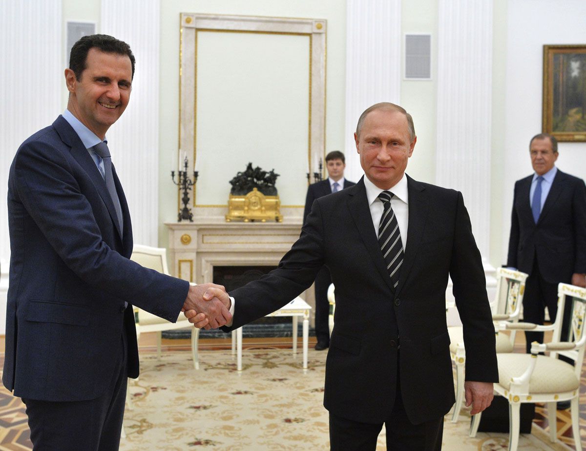 Putin y Al Assad se reunieron en Sochi