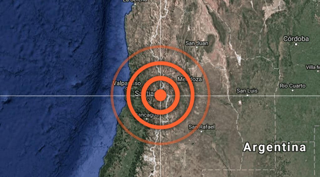 Sismo de 5 grados Richter se percibe entre Valparaíso y El Maule