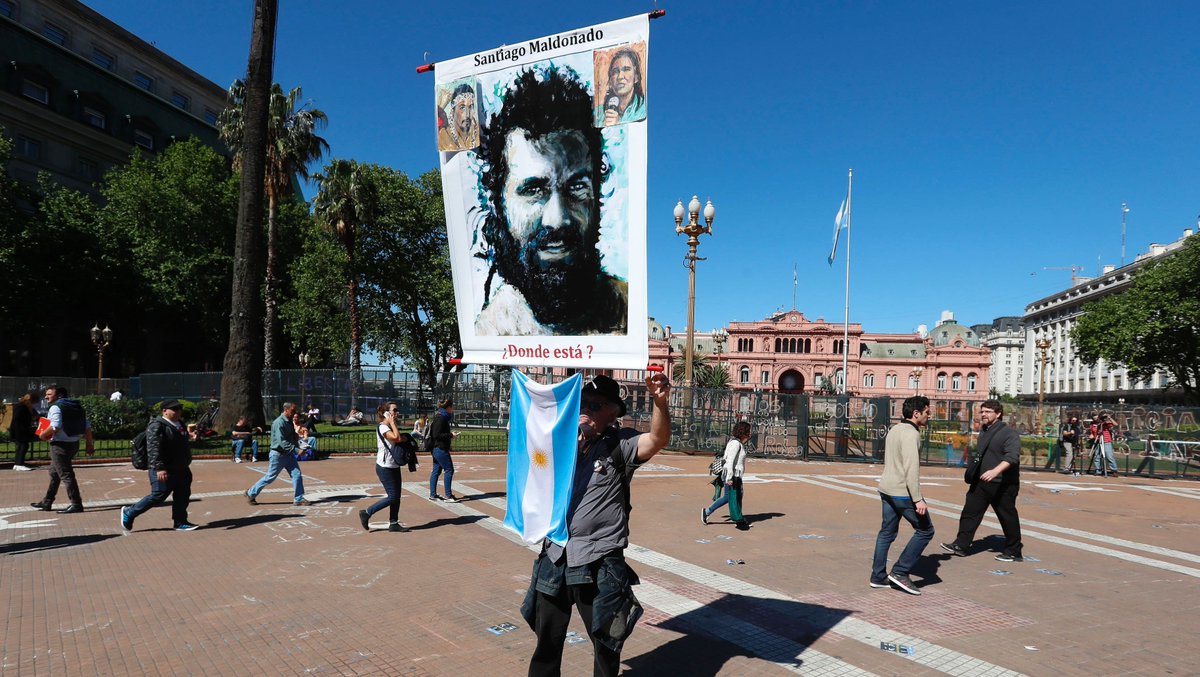Gobierno de Macri intenta un cambio de estatus en Caso Maldonado