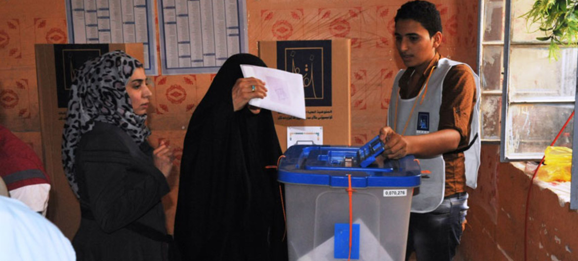 Iraquíes votan por primera vez tras derrota de Daesh
