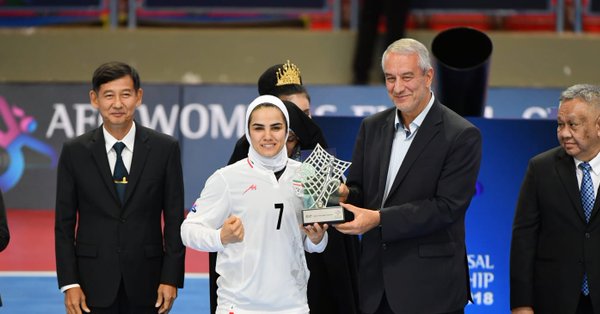 Selección femenina de fútbol sala de Irán es bicampeona de Asia