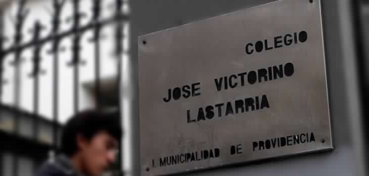 Providencia: Autoridades anuncian que Liceo Lastarria será mixto a contar de 2019