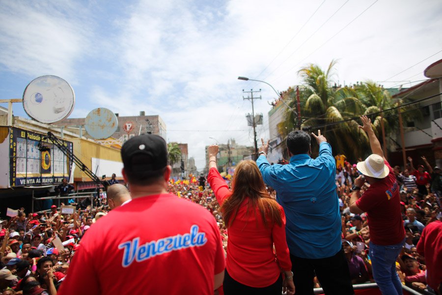 Candidato Nicolás Maduro: «Los voceros del imperialismo están locos»