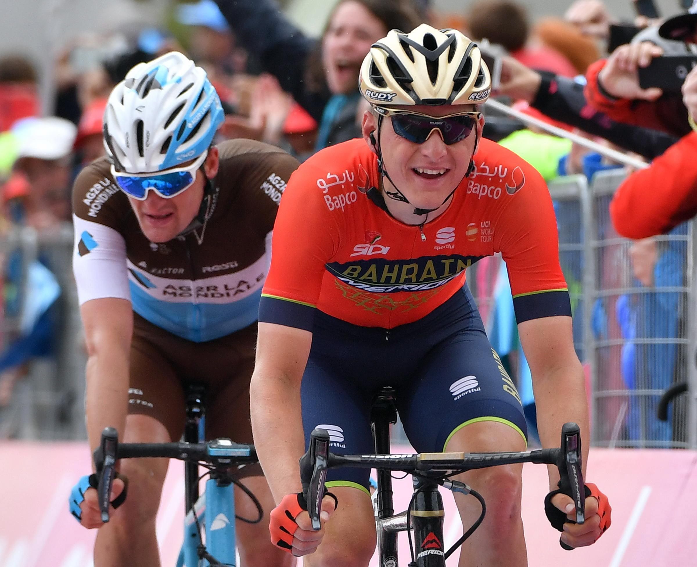 Mohoric se llevó maratónica etapa del Giro y Esteban Chaves se fundió