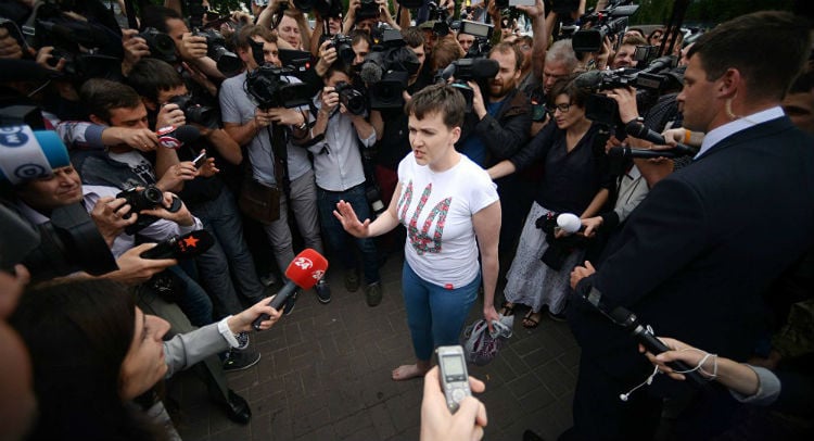 La ‘heroína nacional’ de Ucrania cumple más de 40 días de huelga de hambre en prisión