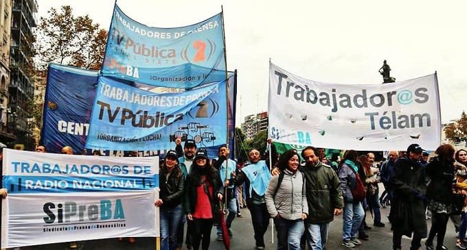 Paro en la agencia argentina Telam tras despido de dos periodistas