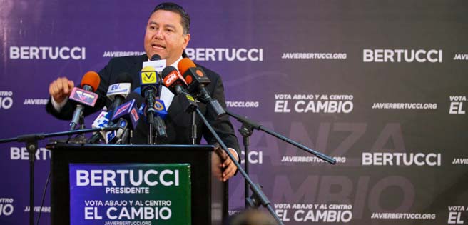 Candidato Bertucci realizará su cierre de campaña en Carabobo