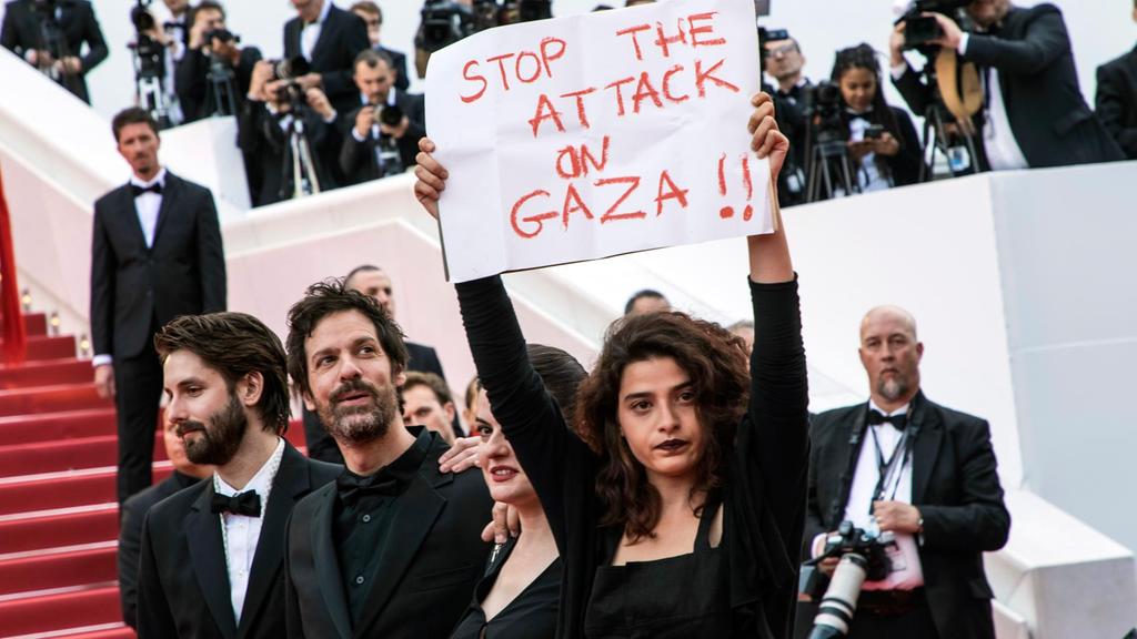 Artistas rechazaron en Cannes la masacre israelí en Gaza