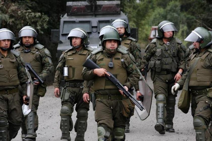 Proveedor de chalecos antibalas de Carabineros