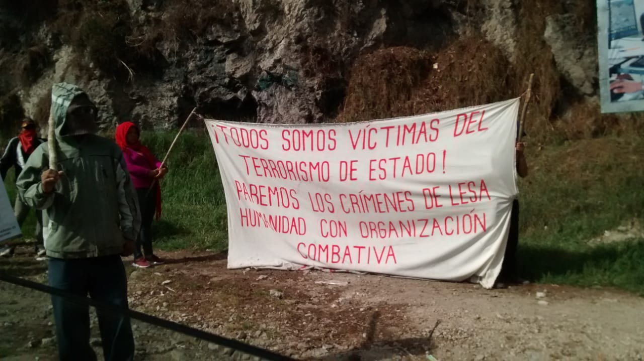 Campesinos de Chiapas manifestaron para exigir presencia de líderes políticos