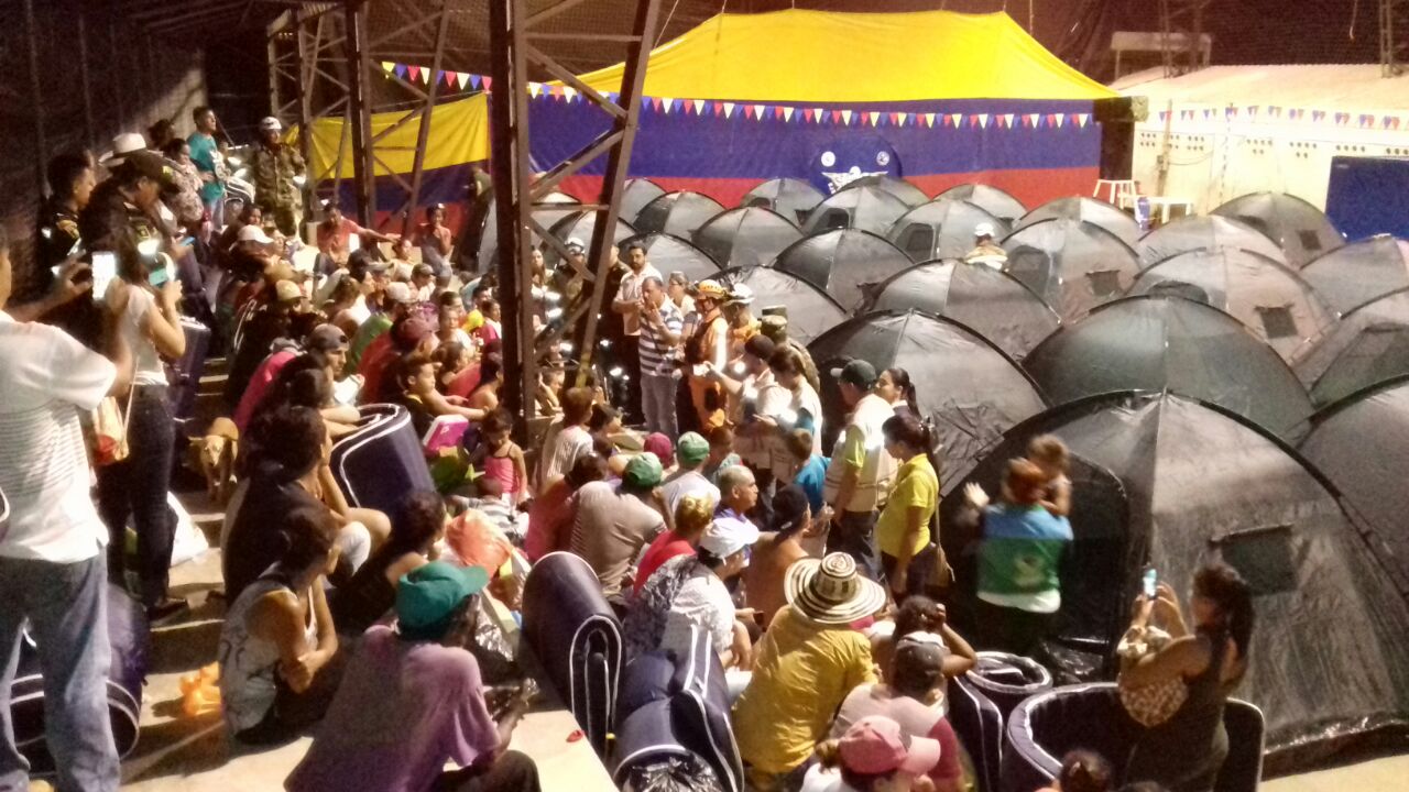 Evacuados por Hidroituango protestan por falta de alimentos