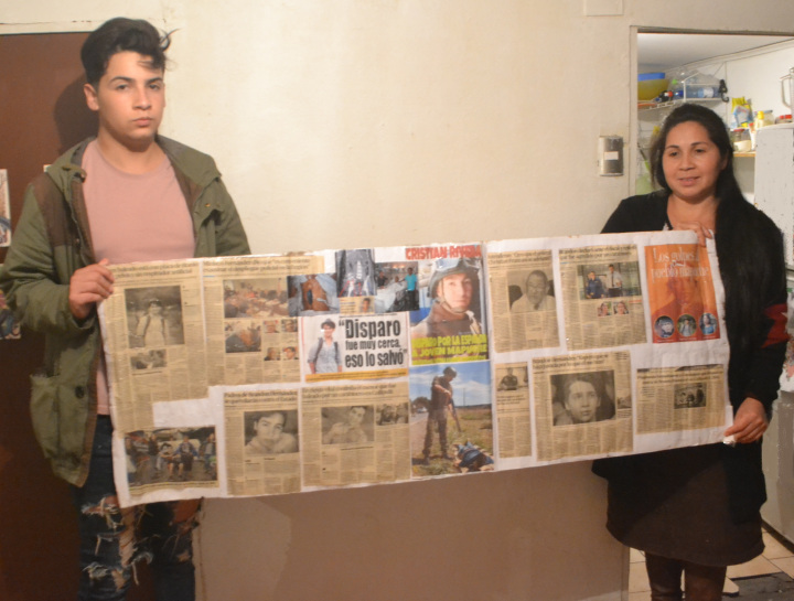Comienza juicio contra carabinero que disparó más de 180 perdigones a joven mapuche Brandon Hernández Huentecol
