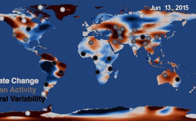 La evaluación de la NASA sobre la disponibilidad de agua dulce en todo el planeta