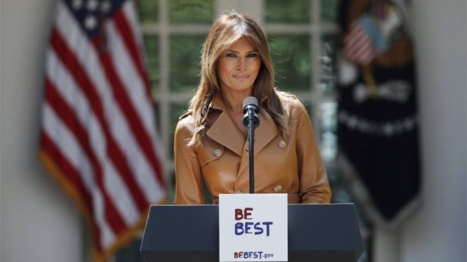 Melania Trump  fue sometida a una operación  por una “afección renal”