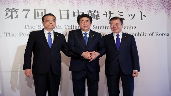 China, Japón y Corea del Sur acuerdan avanzar en Tratado Trilateral de Libre Comercio
