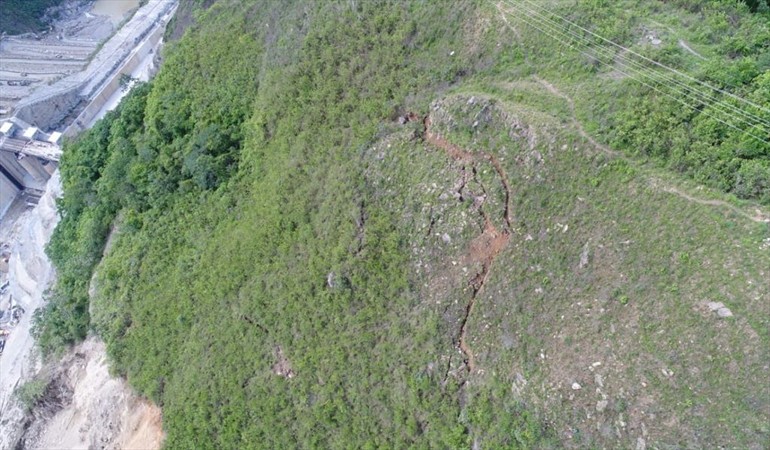 Imagen evidencia gravedad de la situación en Hidroituango
