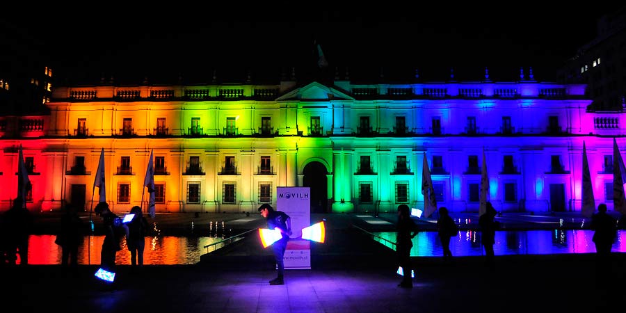 Campaña arcoiris: La Moneda se iluminará con los colores de la diversidad
