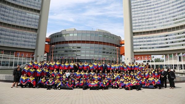 Orquesta Latinocaribeña 23 de Enero hizo brillar a Venezuela en Viena