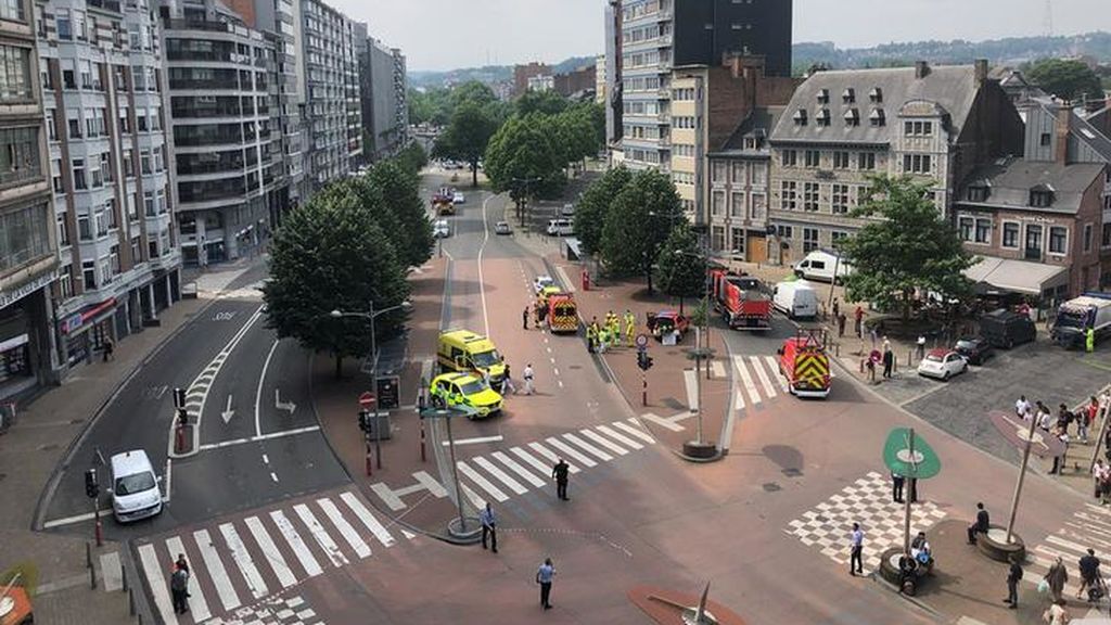 Abatido un hombre tras matar a dos policías y un transeúnte en Bélgica