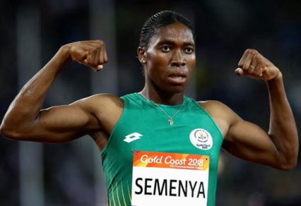 Fondista sudafricana Semenya regresa triunfante