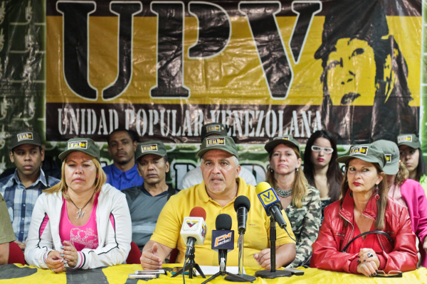 UPV: Debemos consolidar el proceso revolucionario este 20 de mayo