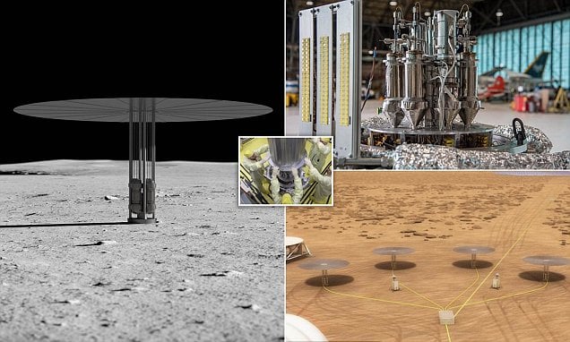 NASA prueba con éxito reactor nuclear ‘Kilopower’ que será enviado al espacio para dar energía a los primeros humanos en Marte y la Luna (Video)