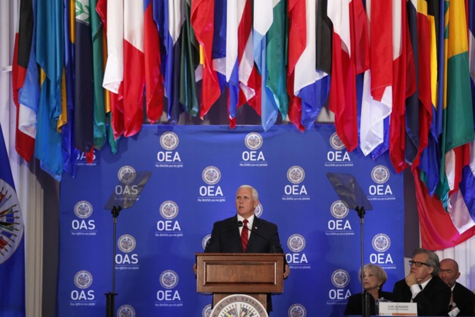 Estados Unidos pide que la OEA suspenda a Venezuela y coloque más sanciones