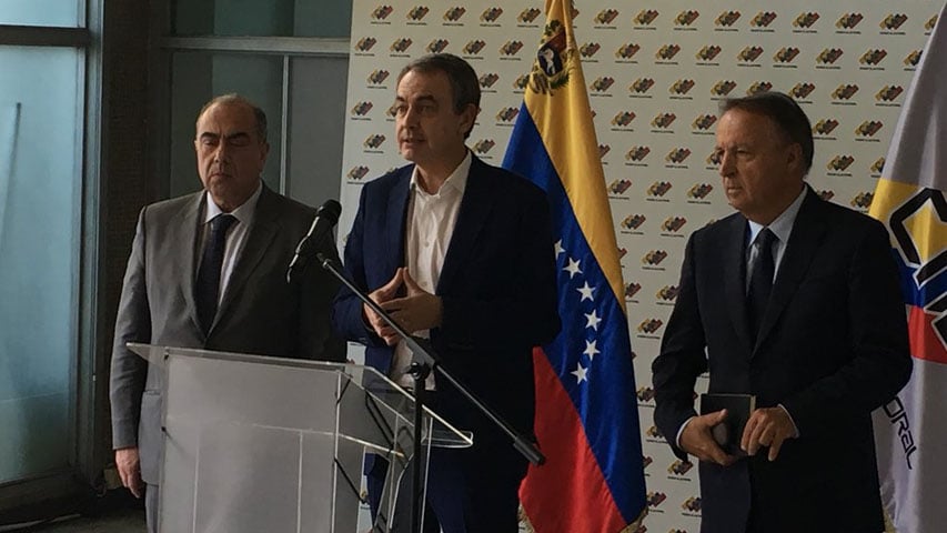 Rodríguez Zapatero está dispuesto a acompañar a Maduro en un gran diálogo nacional