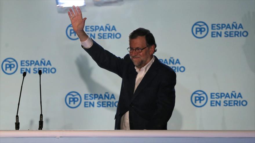 Mariano Rajoy renunció a la presidencia del PP
