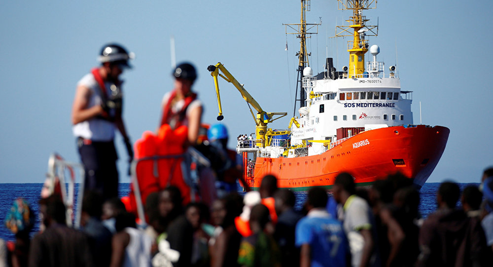 Según Calvo, vicepresidenta de España, Francia colabora con el recibimiento de los migrantes del buque Aquarius