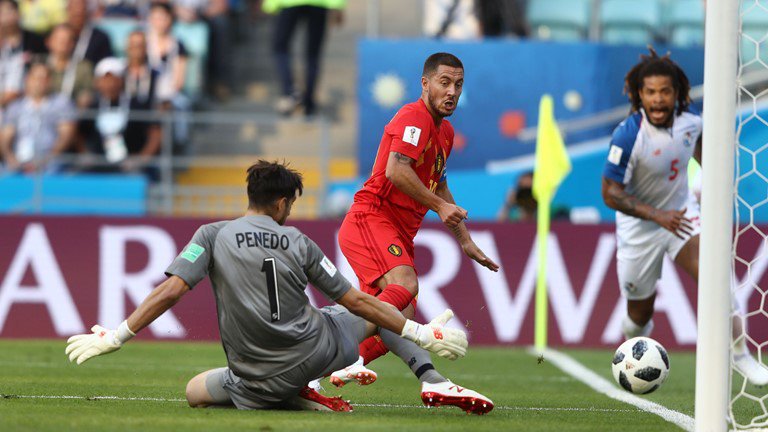 Panamá derrotada por goleada ante Bélgica en su debut mundialista