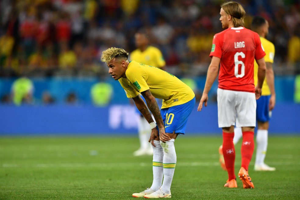 Brasil se conforma con el empate ante Suiza en el Mundial