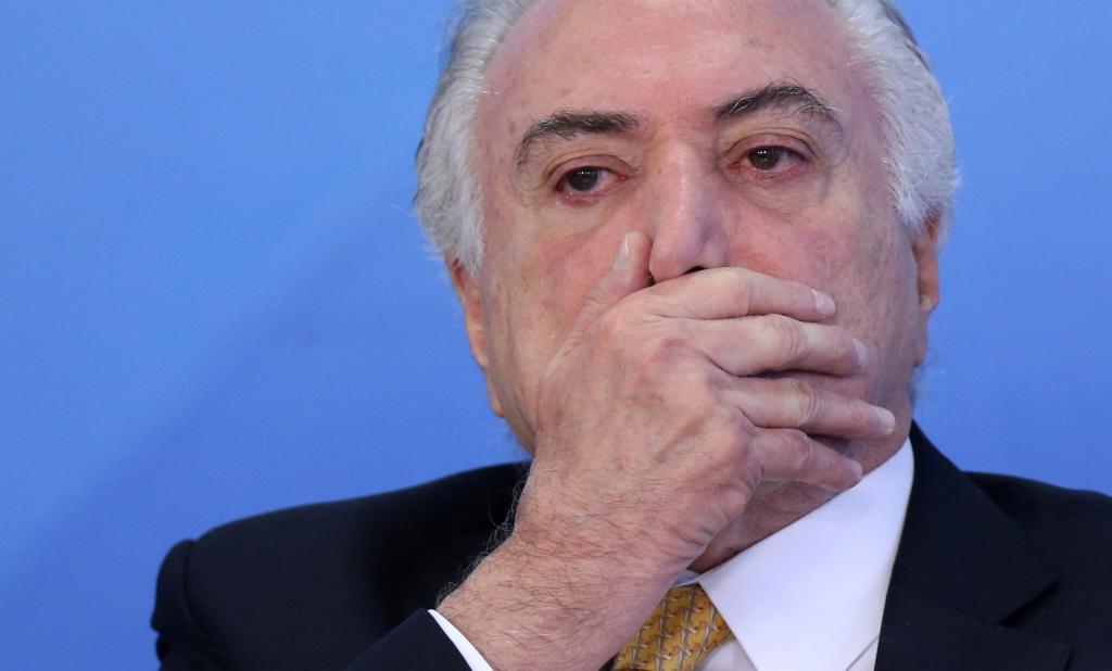 Brasil: Popularidad de Michel Temer se ubica en apenas 3%