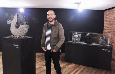 Christian Romo, la gran promesa de la nueva camada de escultores porteños