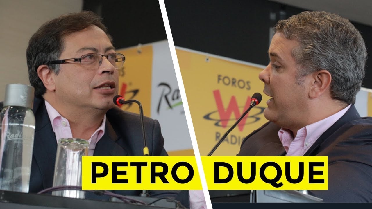 Petro y Duque: Dos modelos opuestos para el pueblo colombiano