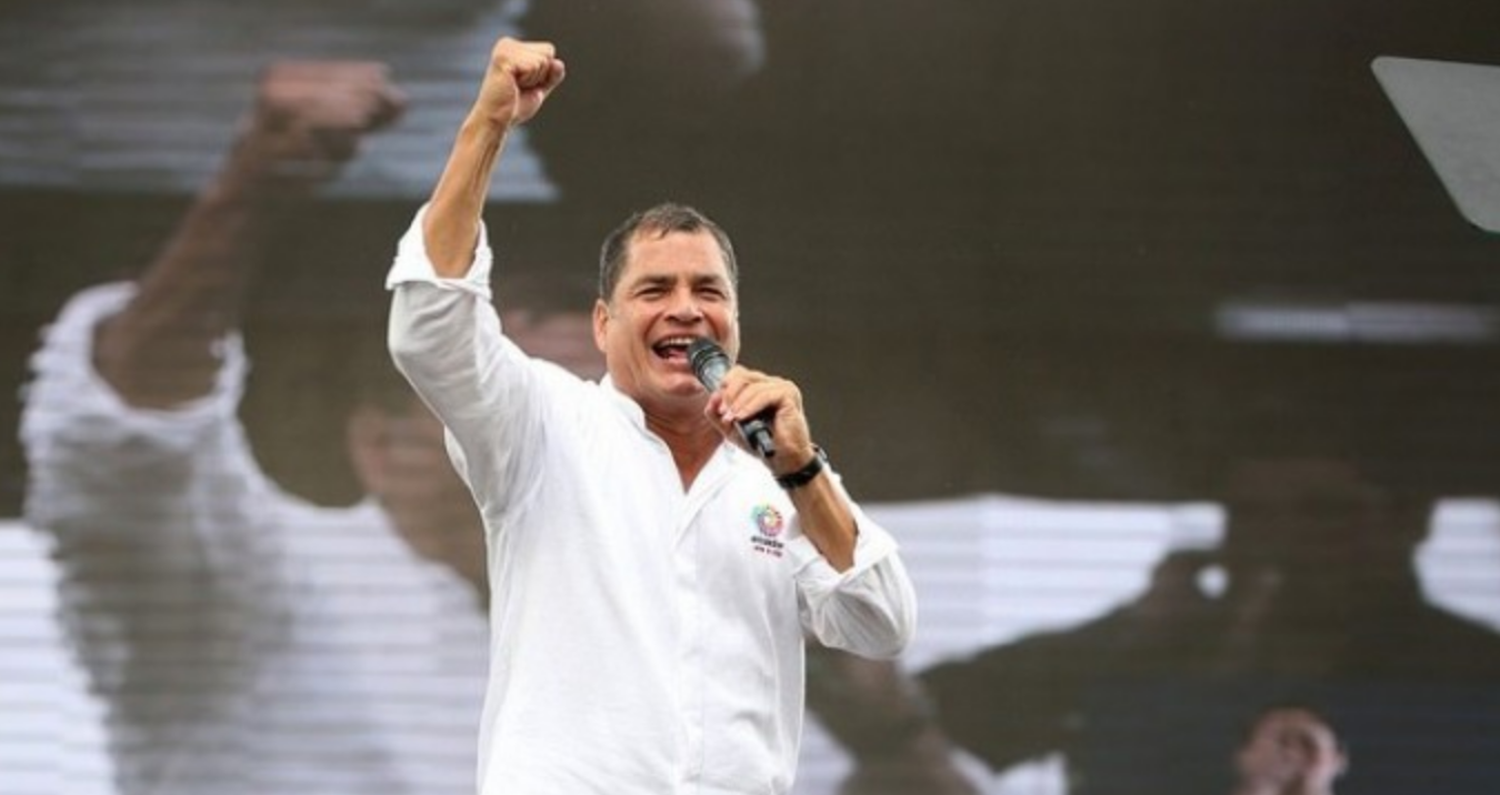 Rafael Correa es un objetivo político de la derecha ecuatoriana