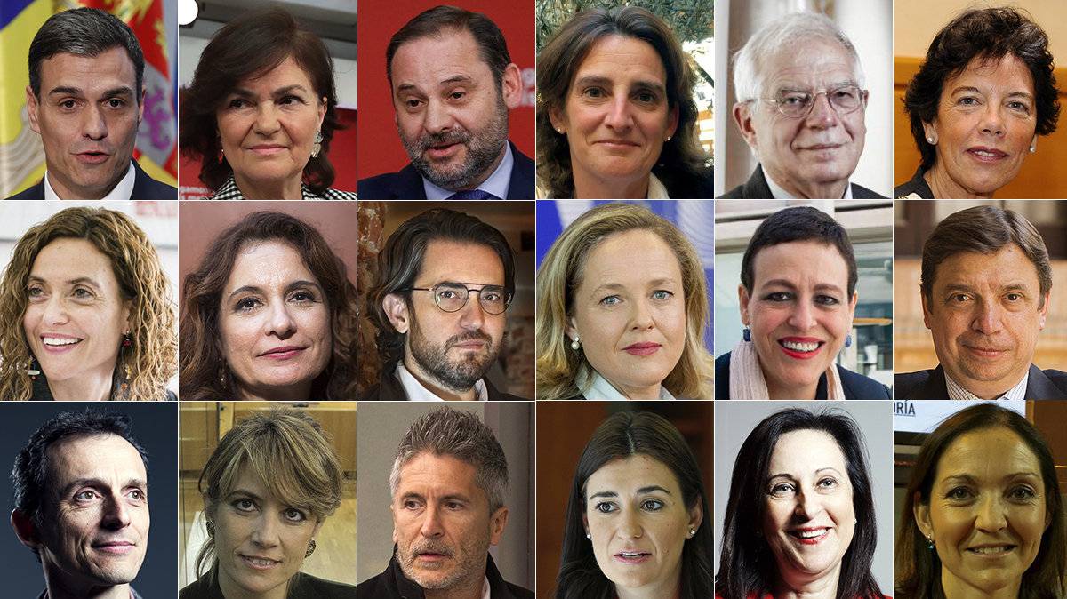 Las mujeres son mayoría en el del nuevo Presidente de España